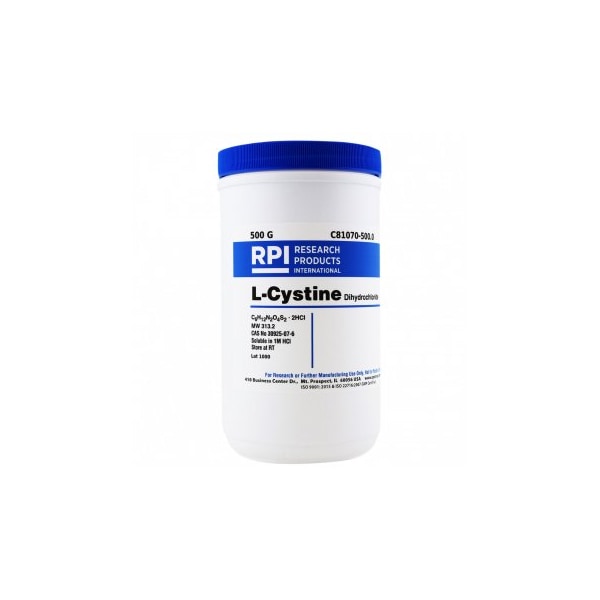 L-Cystine, Dihydrochloride, 500 G